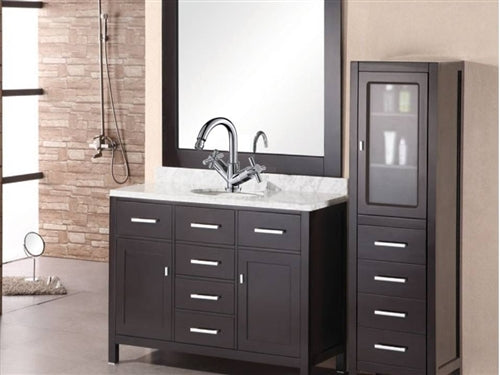 Contemporary Brass Faucet with Chrome Polished Finish