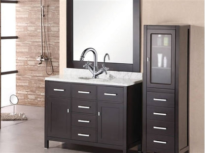 Contemporary Brass Faucet with Chrome Polished Finish