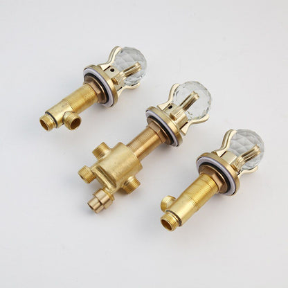 Juno Roman Oil Rubbed Bronze Solid Brass Waterfall Bathtub Faucet