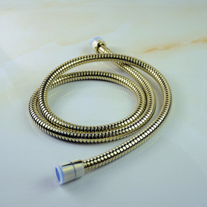 Chrome Polished Luxury Waterfall Wall Mounted Handheld Bathroom Shower