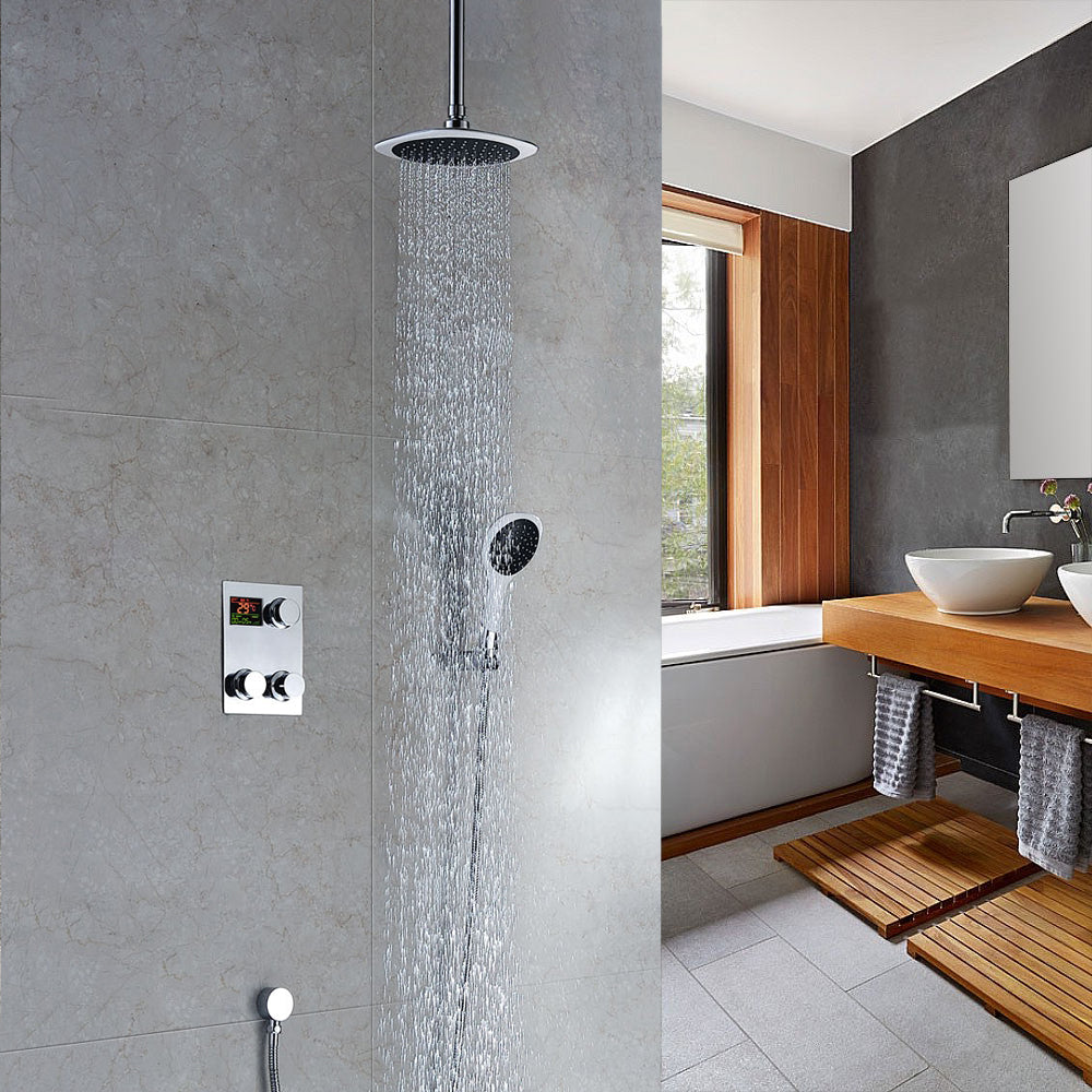 Ceiling Mount Digital Rain Shower Systems