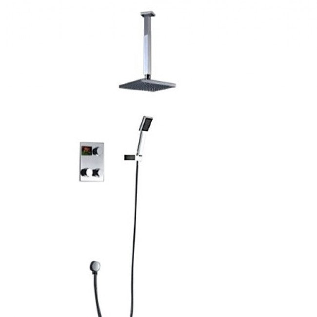 Digital Display Ceiling Mount Rain Shower System