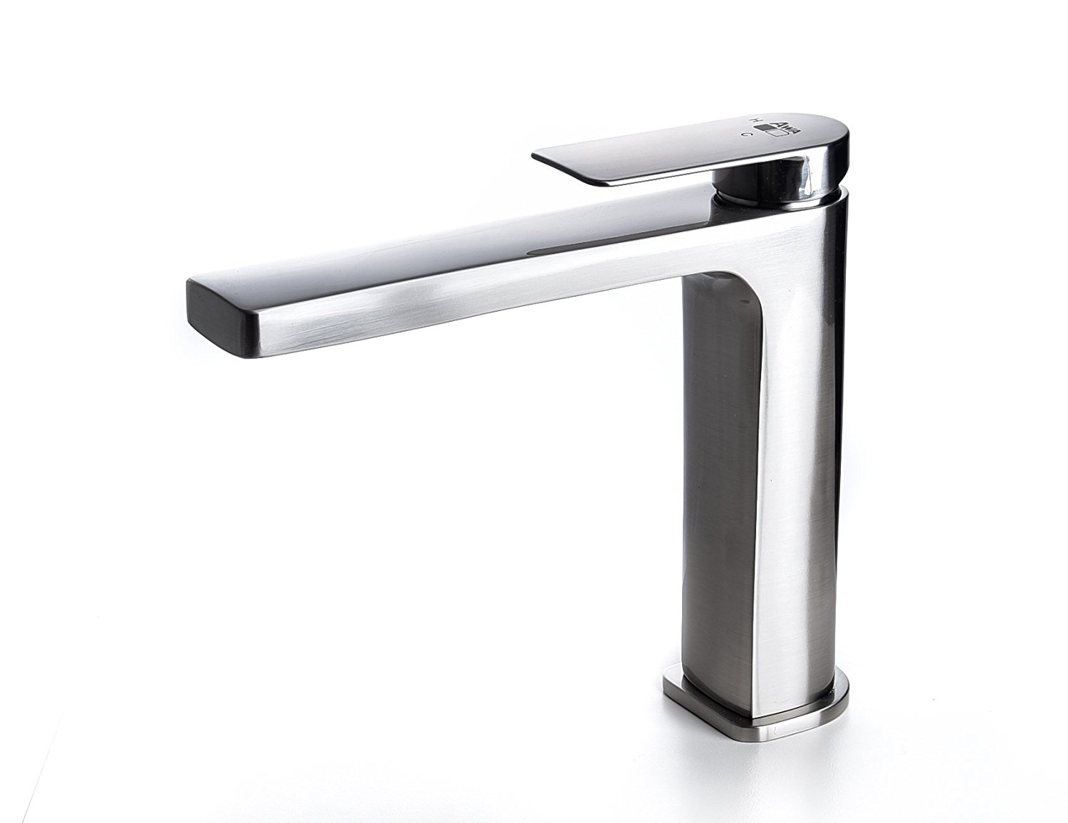 Chieti Sink faucet Mixer in Brushed Nickel Finish