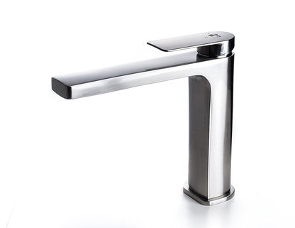 Chieti Sink faucet Mixer in Brushed Nickel Finish