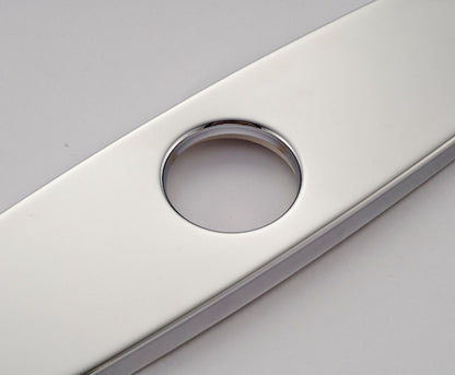 10" Bthroom and Kitchen Sink Faucet Cover Hole Deck Plate