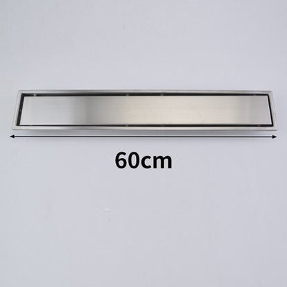 Juno Brushed Gold 12 inches Long Linear Concealed Floor Drain System