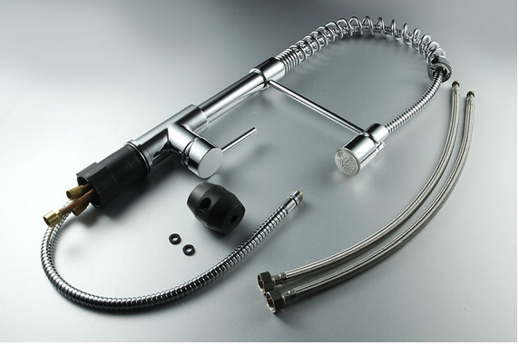 Pull-out LED Kitchen Sink Faucet