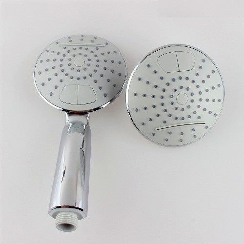 chrome dual rainfall waterfall shower head