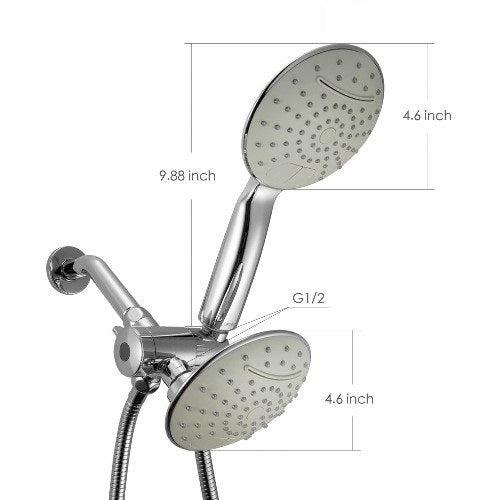 dual shower head image