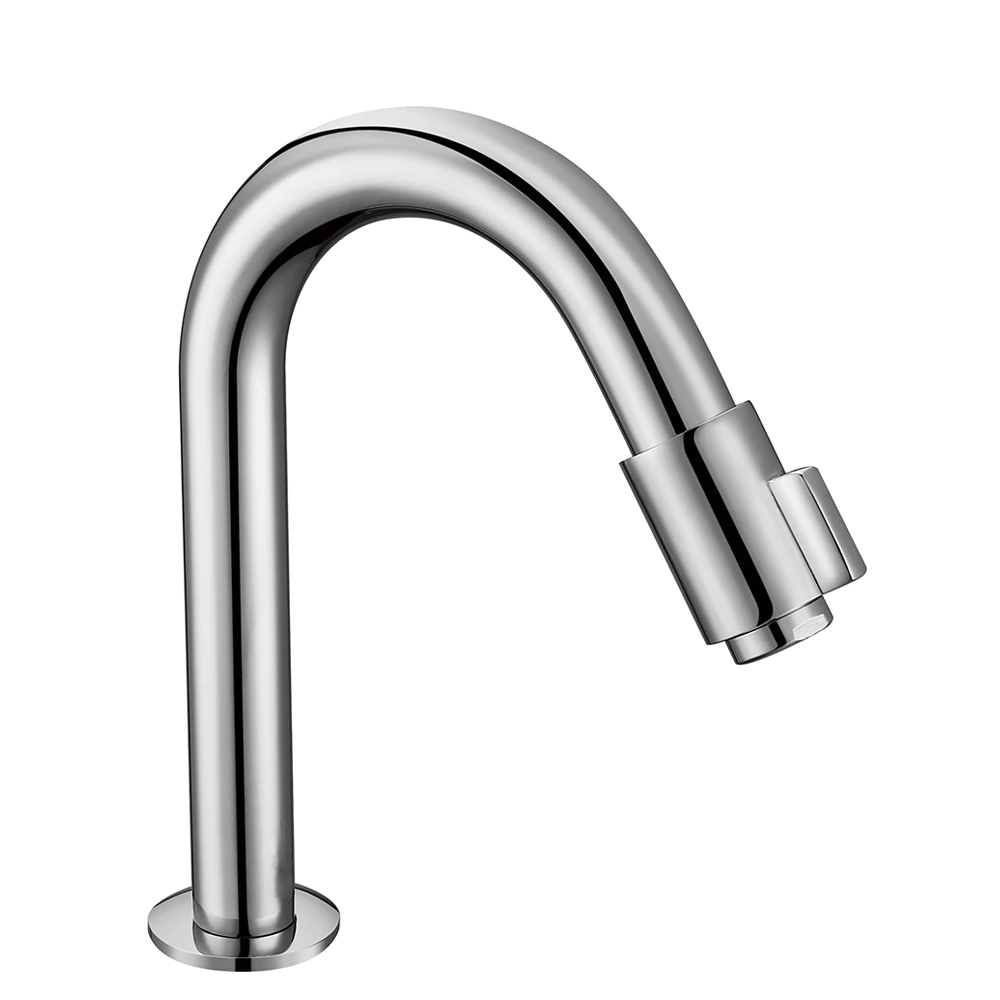 Juno Matte Black Deck Mount Bathroom Faucet Solid Brass Goose Neck Single Lever