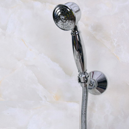 Juno Quinn Free Standing Shower Head with Bathtub Faucet And Hand Shower System