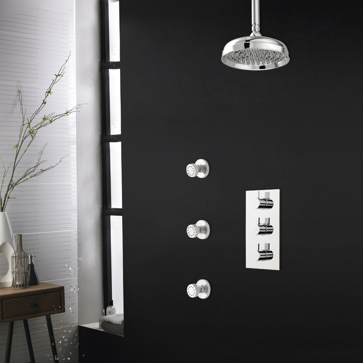 Chrome Shower System