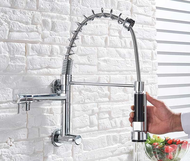 Spring Pull Out Sprayer Faucet