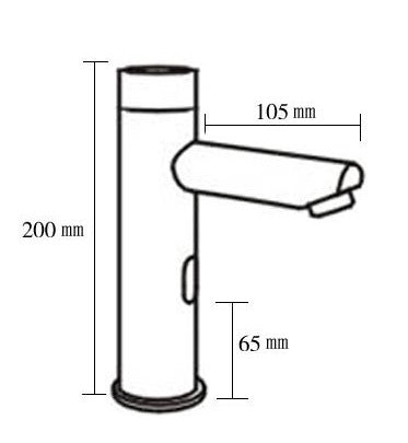 Commercial / Residential Oil Rubbed Bronze Motion Sensor Faucet