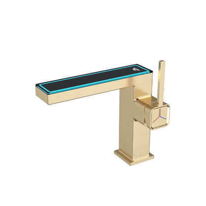 Juno Commercial And Residential Digital Display Single Handle Bathroom Faucet