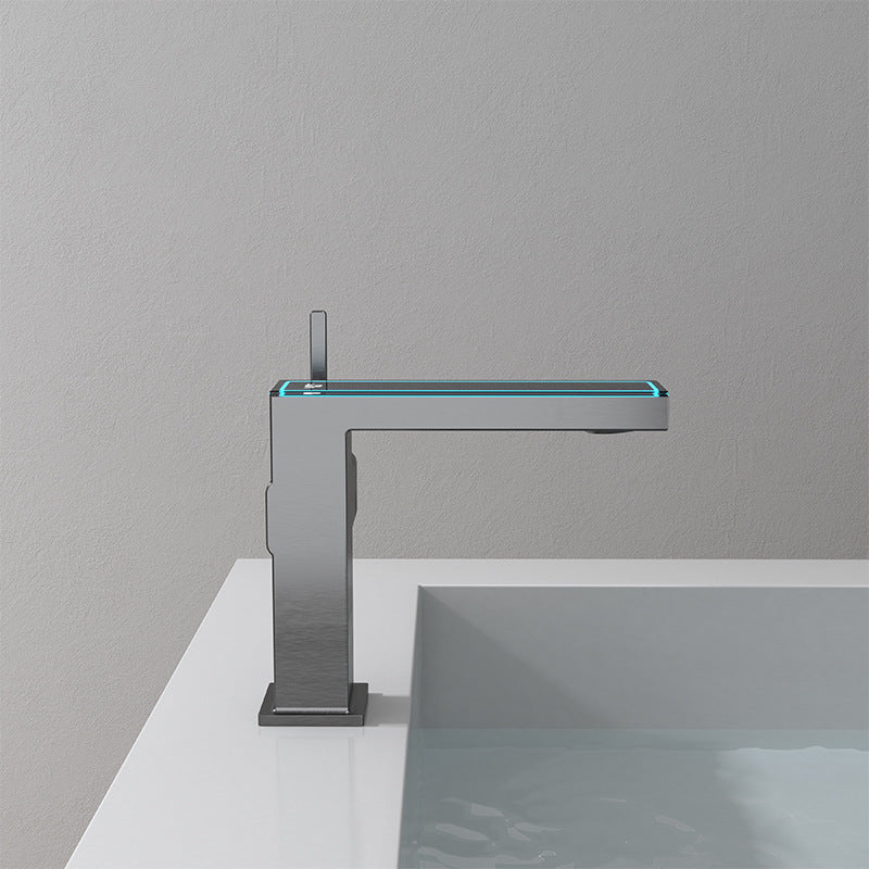 Juno Commercial And Residential Digital Display Single Handle Bathroom Faucet