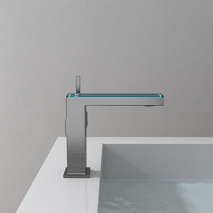 Juno Commercial And Residential Digital Display Single Handle Bathroom Faucet