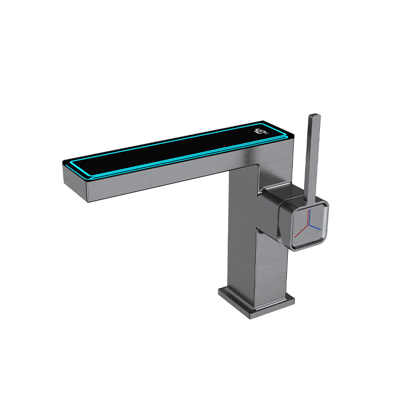 Juno Commercial And Residential Digital Display Single Handle Bathroom Faucet