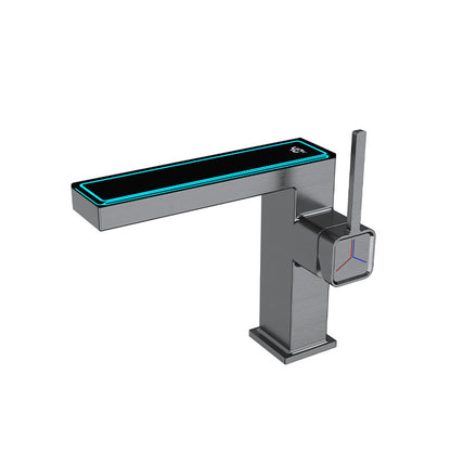 Juno Commercial And Residential Digital Display Single Handle Bathroom Faucet