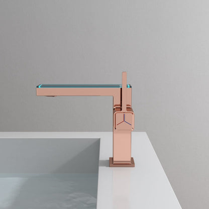 Juno Commercial And Residential Digital Display Single Handle Bathroom Faucet