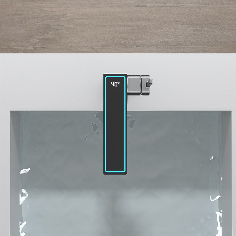 Juno Commercial And Residential Digital Display Single Handle Bathroom Faucet