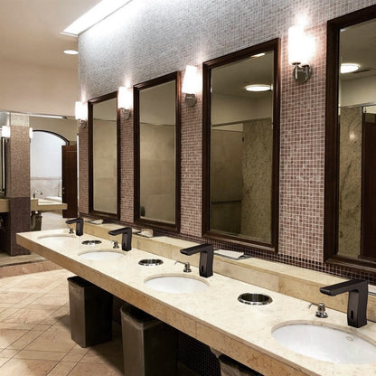 Juno Atlanta Brushed Black Finish Commercial Motion Sensor Faucet