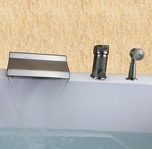 Bathtub Filler With Hand Shower