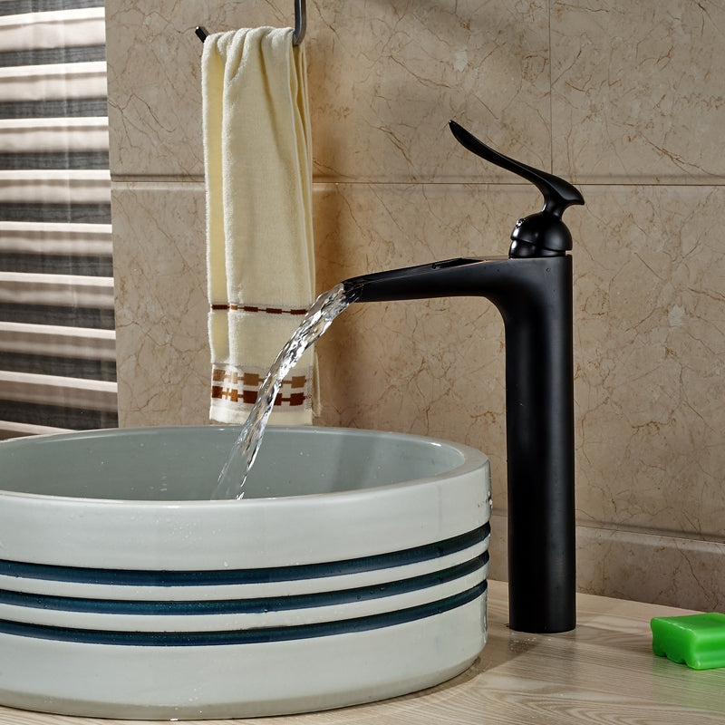 Countertop Classic Deck Single Handle Bathroom Sink Faucet 