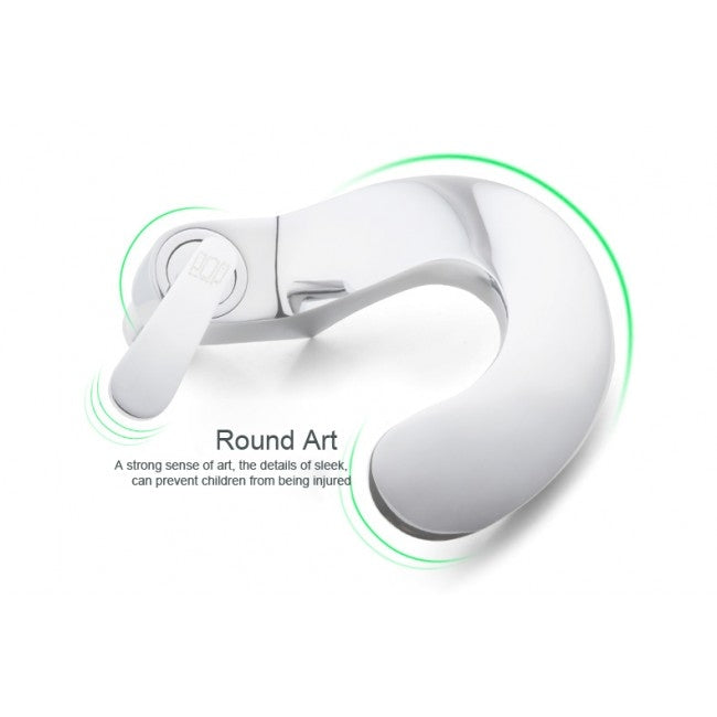 Curved Modern Bathroom Sink Mixer Faucet