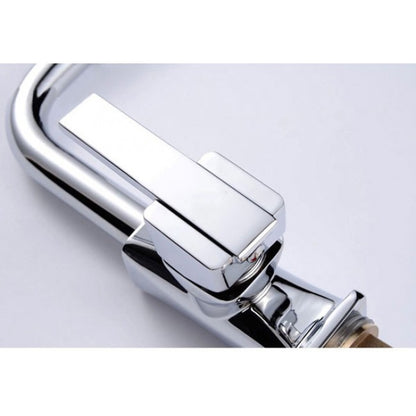 Deck Mounted Thermostatic 360 Rotation Kitchen Tap Faucet 14