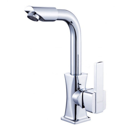 Deck Mounted Thermostatic 360 Rotation Kitchen Tap Faucet 2