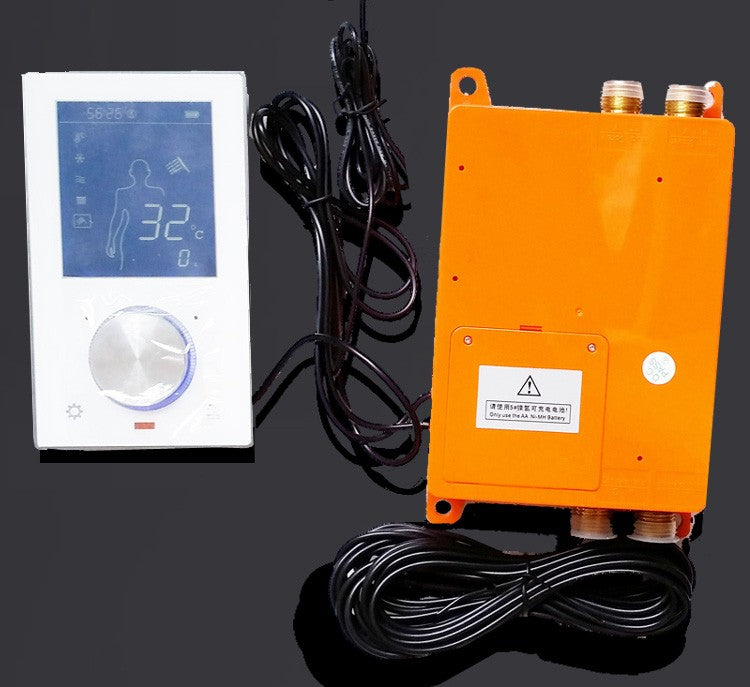 New Digital Display 12 inch Square Romantic Rain Shower