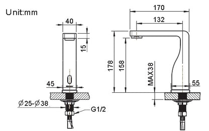 Bravat Oil Rubbed Bronze Kitchen sink Faucets