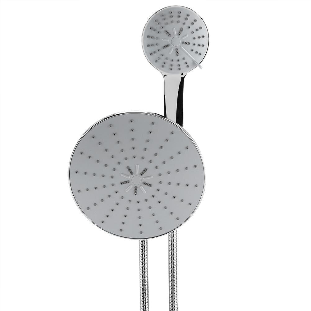 Juno Dual Showerheads with Adjustable Manifold Arm & Shut Off Valves