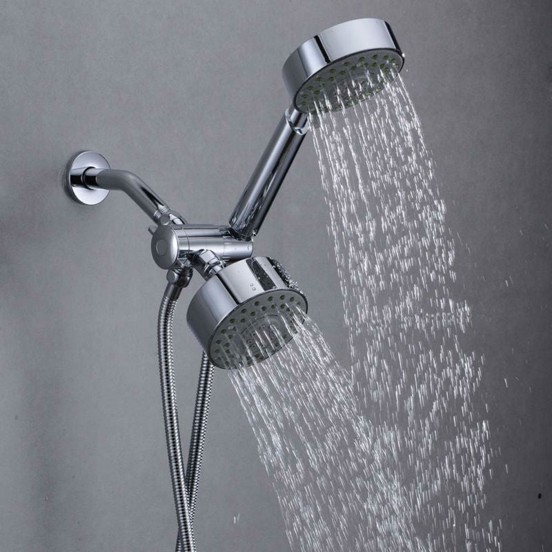 Dual Rainfall Handheld Shower Set Working