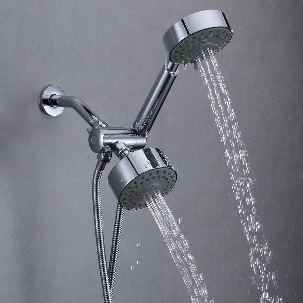 Dual Rainfall Handheld Working