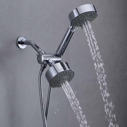 Dual Rainfall Handheld Working