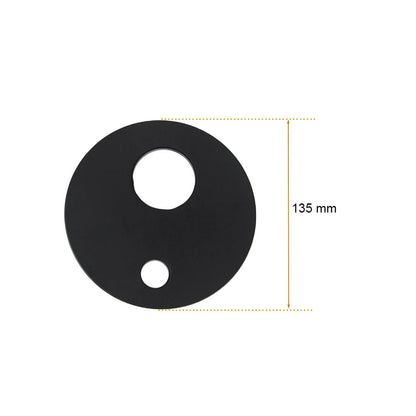 Ella Black Wall Mounted Brass Shower Set Mixer 8/10/12 Inch Shower Head