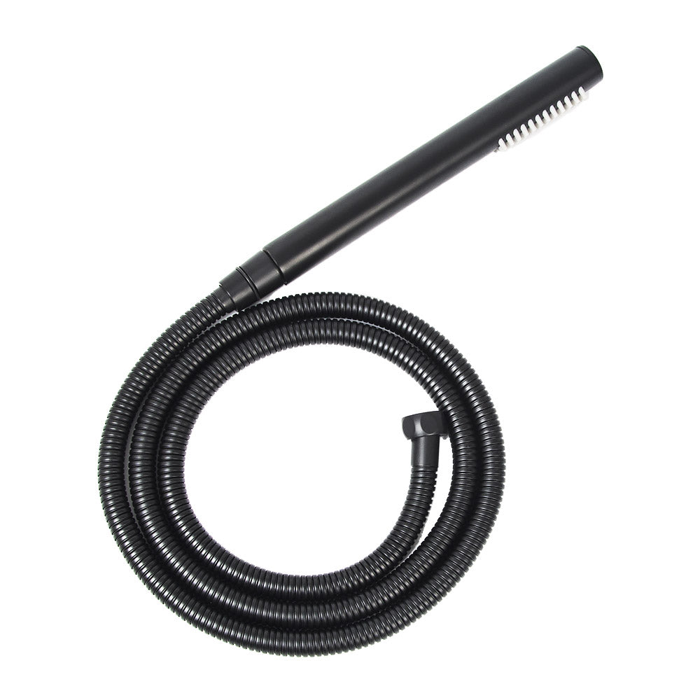 Ella Black Wall Mounted Brass Shower Set Mixer 8/10/12 Inch Shower Head