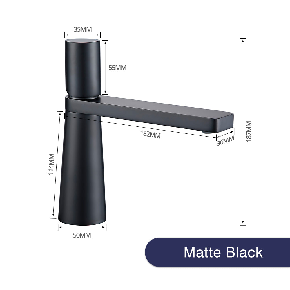 Juno Commercials Deck Mount Brushed Finish Bathroom Single Handle Mixer Faucet