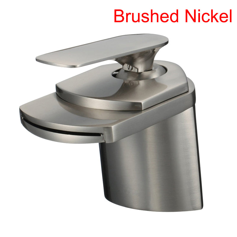 Eva Waterfall Bathroom Sink Faucet Single Handle Mixer Tap
