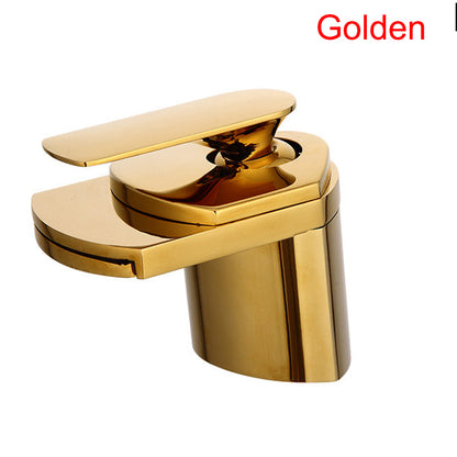 Eva Waterfall Bathroom Sink Faucet Single Handle Mixer Tap