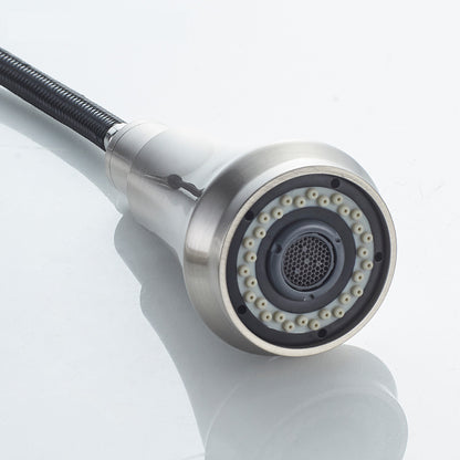 Juno Super Delux Pull Out Sprayer Deck Mount Hot & Cold Kitchen Faucet