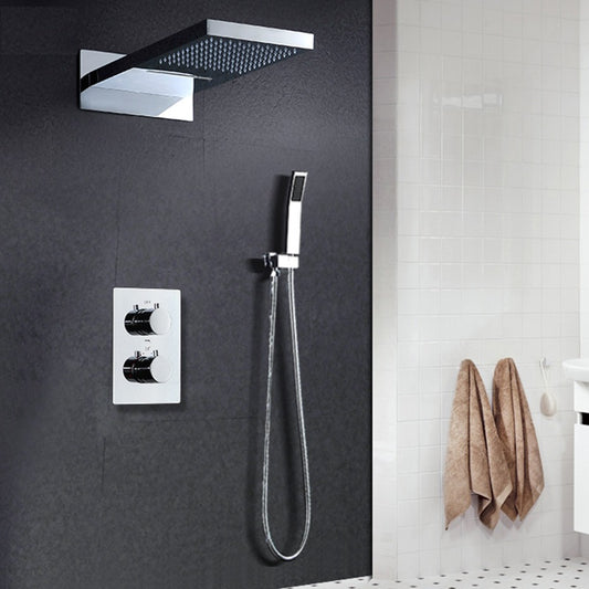 Florence 22" Shower set with Rainfall / Waterfall Shower head