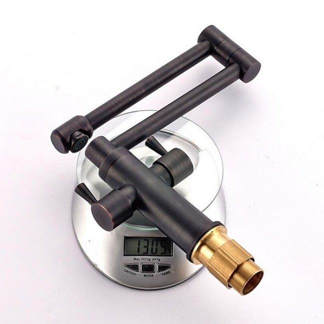 Folding Rotating Oil Rubbed Bronze Water Kitchen Mixer Faucet  3