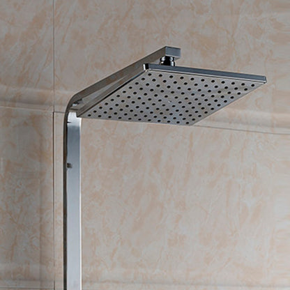 Melo Chrome Finish Wall Mount Shower Set with Handheld Shower