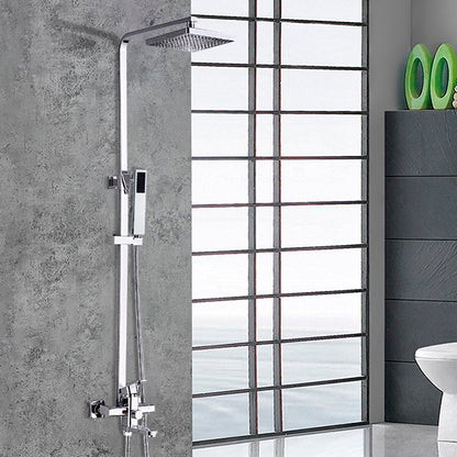 Galina Stainless Steel chrome Plated Handshower Brass Diverter Shower Set