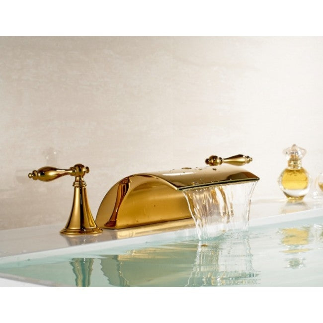Juno Gold Chrome Finish Bathroom Basin Sink Faucet 