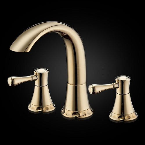 Gold Finish Basin Sink Faucet