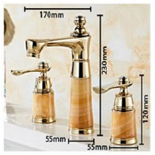 Gold Finish Bathtub Faucet